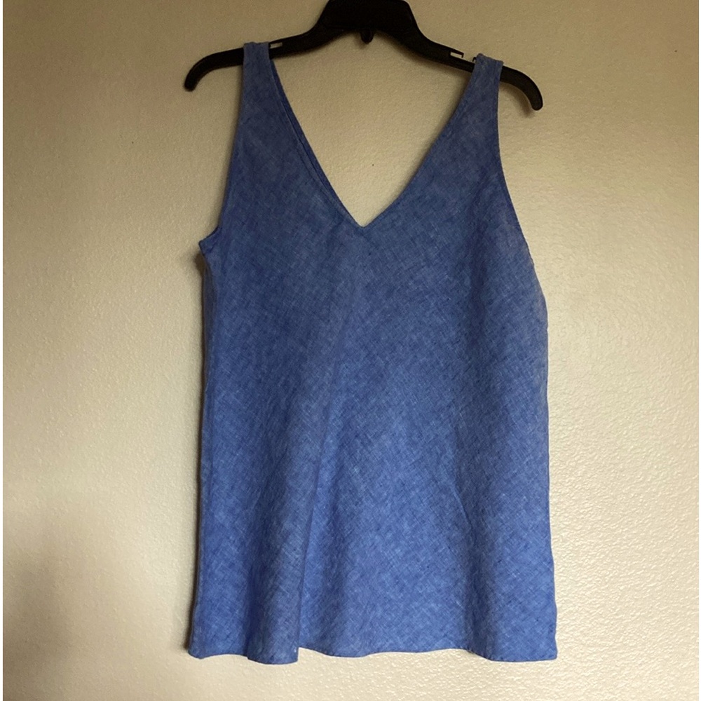 Lilly Pulitzer Florin Linen Sleeveless Top
